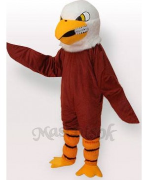 Brown Eagle Short Plush Adult Mascot Funny Costume