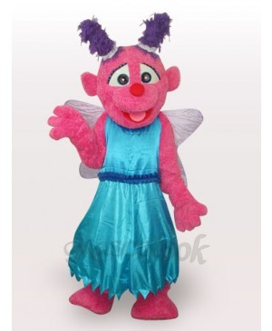 Butterfly Short Plush Adult Mascot Costume