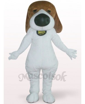 Dog With Big Nose Plush Adult Mascot Costume