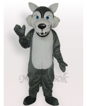 Gray Wolf Adult Mascot Costume