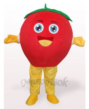 Happy Tomato Plush Adult Mascot Costume