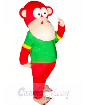 Red Monkey Mascot Costumes  