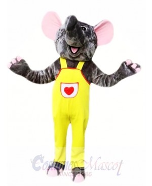 Gray Elephant Mascot Costumes  