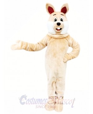 Brown Rabbit Easter Bunny Mascot Costume