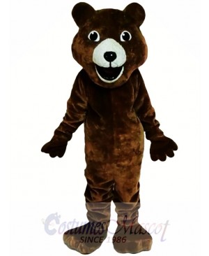 Brown Bear Mascot Costume