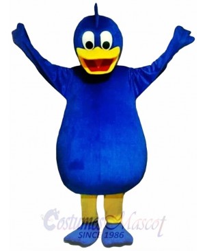Blue Duck Mascot Costume