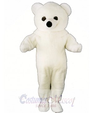 White Polar Bear Mascot Costume