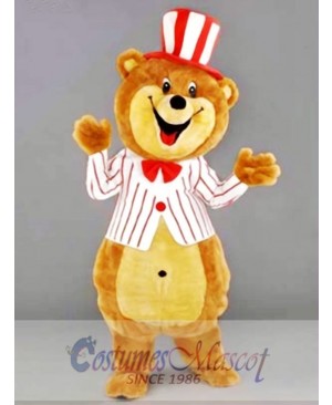 Happy Bear Mascot Costume