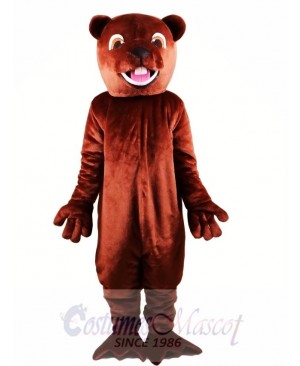 Barney Beaver Mascot Costume