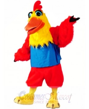 High Quality Rooster Mascot Costume