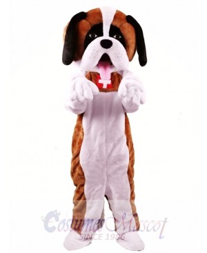 St. Bernard Dog Mascot Costume