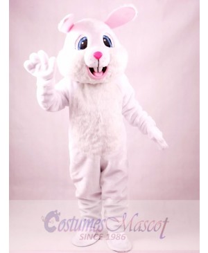 White Rabbit Easter Bunny Mascot Costume