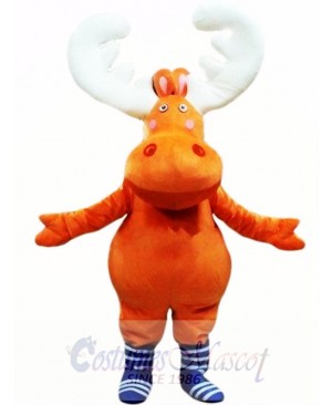 New Big Moose Deer Mascot Costume Animal