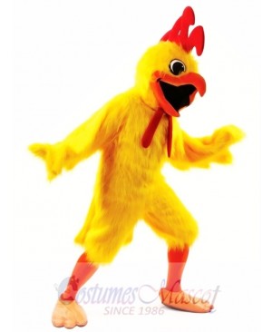 Singer Chicken Mascot Costume