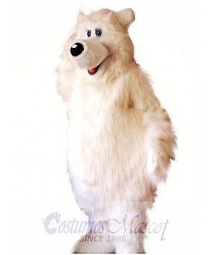 Cute Polar Bear Mascot Costume