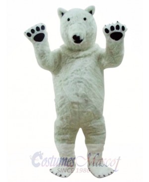 White Polar Bear Mascot Costume