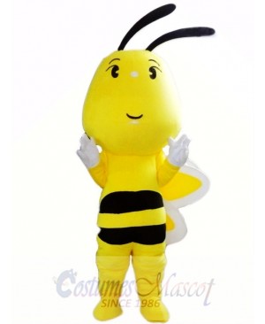 Big Head Bee Mascot Costume