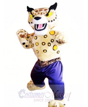 Martial Arts Cheetah Mascot Costume Adult Costume