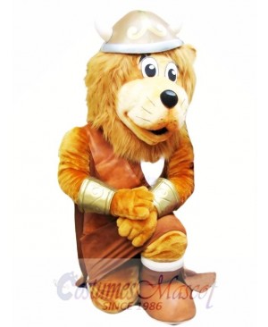 Viking Lion Mascot Costume