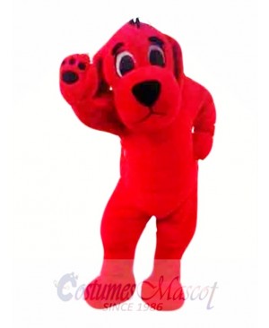 Big Red Dog Mascot Costume