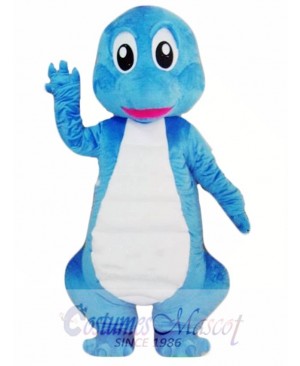 Blue Dinosaurs Mascot Costume