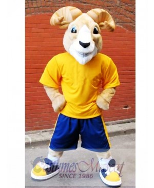 Cute Sport Ram Mascot Costume