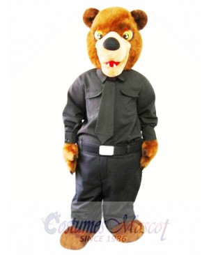 Cree Nation Police Bear Mascot Costume