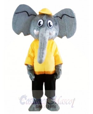 Adult Grey Elephant Mascot Costume