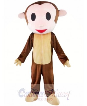 Big Head Monkey Mascot Costume