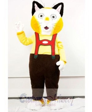 Huckle Cat Mascot Costume