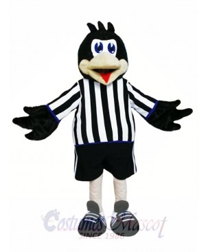 Black Bird Mascot Costume  