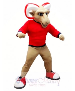 College Ram Mascot Costume