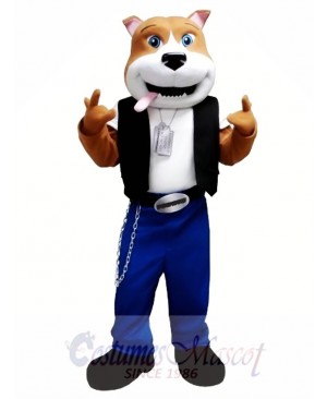 Cool Dog Mascot Costume