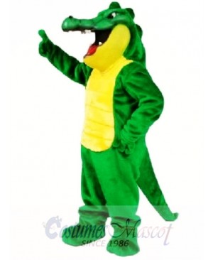 Crunch Gator Mascot Costume  