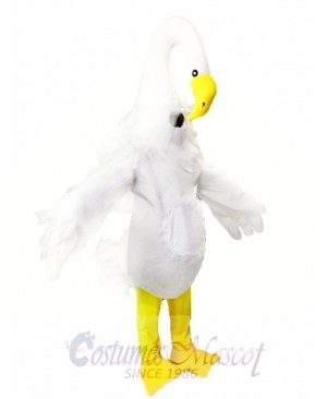Long Necked Swan Mascot Costumes 