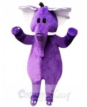 Purple Elephant Mascot Costume For Adults Christmas Halloween