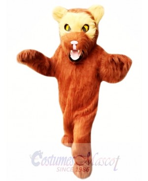 Brown Wolverine Mascot Costume