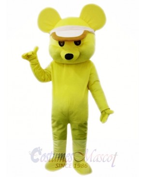 Yellow Mouse Mascot Costume  