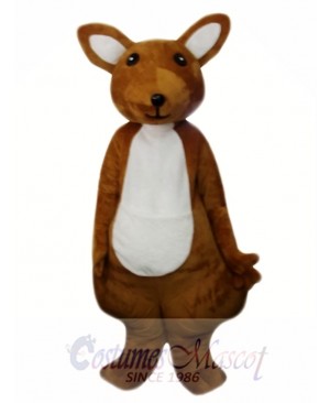 Cute Adult Kangaroo Mascot Costume  