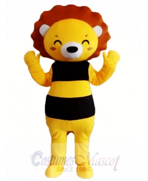 Cartoon Lion Mascot Costume  