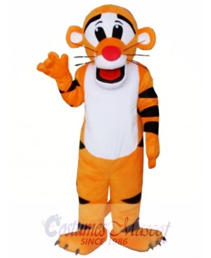 New Professional Tiger Mascot Cartoon Costume