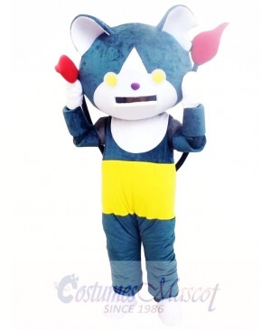 Youkai Watch Jibanyan Blue Cat Mascot Costume