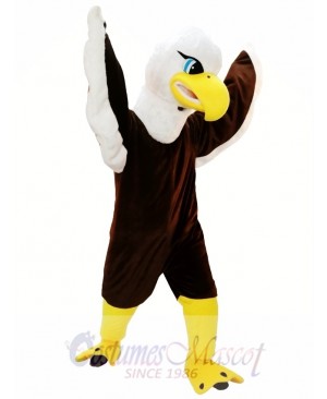 Brown Eagle Mascot Costume