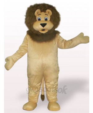 Lion Plush Adult Mascot Costume