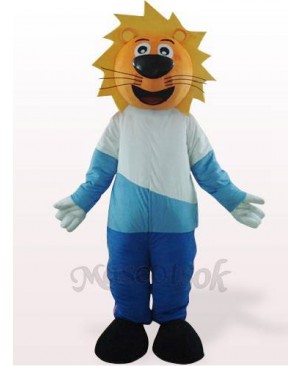 Lovely Yellow Head Leo Mascot Costume
