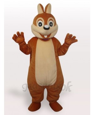 Mouse Short Plush Adult Mascot Costume