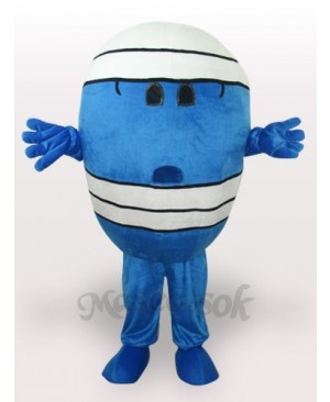 Mr Wrestling Short Plush Adult Mascot Costume