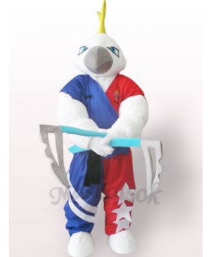 Muscle Eagle Plush Adult Mascot Costume