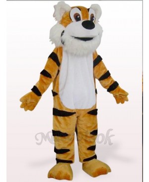 Orange Tiger Plush Mascot Costume