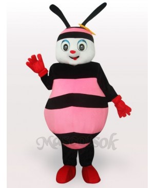 Pink Bee Adult Mascot Costume